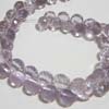 This listing is for the 49 Pieces of AAA Quality Pink Amethyst Faceted Fancy Onion Briolettes in size of 8 - 10 mm approx,,Length: 9.5 inch